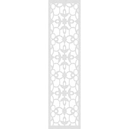 Ekena Millwork - WALPBAT - Bath Decorative Pierced Fretwork Wall Panels in Architectural Grade PVC