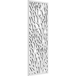 Ekena Millwork - WALPBAY - Bay Decorative Pierced Fretwork Wall Panels in Architectural Grade PVC