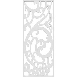 Ekena Millwork - WALPBDW - Bridgewater Decorative Pierced Fretwork Wall Panels in Architectural Grade PVC