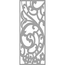 Ekena Millwork - WALPBDW - Bridgewater Decorative Pierced Fretwork Wall Panels in Architectural Grade PVC