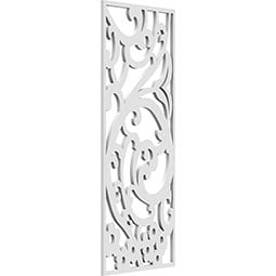 Ekena Millwork - WALPBDW - Bridgewater Decorative Pierced Fretwork Wall Panels in Architectural Grade PVC