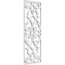 Ekena Millwork - WALPBEL - Bellaire Decorative Pierced Fretwork Wall Panels in Architectural Grade PVC