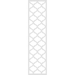 Ekena Millwork - WALPBEN - Bengal Decorative Pierced Fretwork Wall Panels in Architectural Grade PVC