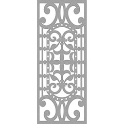 Ekena Millwork - WALPBLO - Bloomsburg Decorative Pierced Fretwork Wall Panels in Architectural Grade PVC