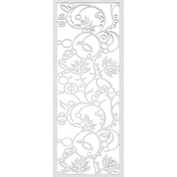 Ekena Millwork - WALPCAP - Caspian Decorative Pierced Fretwork Wall Panels in Architectural Grade PVC