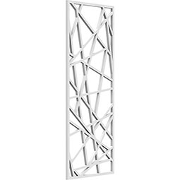 Ekena Millwork - WALPCON - Conway Decorative Pierced Fretwork Wall Panels in Architectural Grade PVC