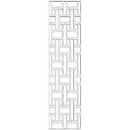 Ekena Millwork - WALPDEN - Denton Decorative Pierced Fretwork Wall Panels in Architectural Grade PVC