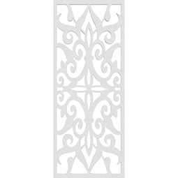 Ekena Millwork - WALPEGN - Ellington Decorative Pierced Fretwork Wall Panels in Architectural Grade PVC