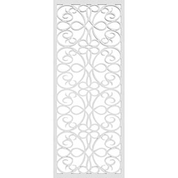 Ekena Millwork - WALPEUR - Eureka Decorative Pierced Fretwork Wall Panels in Architectural Grade PVC