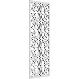 Ekena Millwork - WALPEUR - Eureka Decorative Pierced Fretwork Wall Panels in Architectural Grade PVC