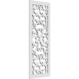 Ekena Millwork - WALPFOR - Forester Decorative Pierced Fretwork Wall Panels in Architectural Grade PVC