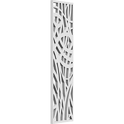 Ekena Millwork - WALPFRE - Frederic Decorative Pierced Fretwork Wall Panels in Architectural Grade PVC