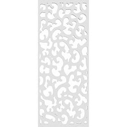 Ekena Millwork - WALPGSL - Grass Lake Decorative Pierced Fretwork Wall Panels in Architectural Grade PVC