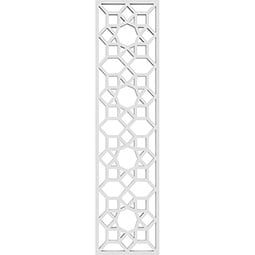 Ekena Millwork - WALPHAN - Hanover Decorative Pierced Fretwork Wall Panels in Architectural Grade PVC