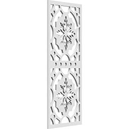 Ekena Millwork - WALPHER - Hermitage Decorative Pierced Fretwork Wall Panels in Architectural Grade PVC