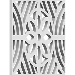 Ekena Millwork - WALPHES - Hesperia Decorative Fretwork Wall Panels in Architectural Grade PVC