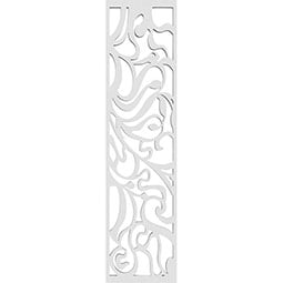 Ekena Millwork - WALPHRT - Hartwick Decorative Pierced Fretwork Wall Panels in Architectural Grade PVC