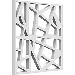 Ekena Millwork - WALPHSB - Harrisburg Decorative Fretwork Wall Panels in Architectural Grade PVC
