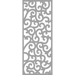 Ekena Millwork - WALPIRV - Irving Decorative Pierced Fretwork Wall Panels in Architectural Grade PVC