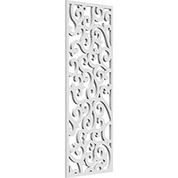 Ekena Millwork - WALPIRV - Irving Decorative Pierced Fretwork Wall Panels in Architectural Grade PVC
