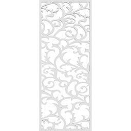 Ekena Millwork - WALPLEN - Lennon Decorative Pierced Fretwork Wall Panels in Architectural Grade PVC