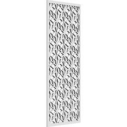 Ekena Millwork - WALPLKE - Lake Decorative Pierced Fretwork Wall Panels in Architectural Grade PVC