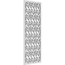 Ekena Millwork - WALPLKF - Lakefield Decorative Pierced Fretwork Wall Panels in Architectural Grade PVC