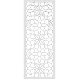 Ekena Millwork - WALPLOC - Lock Haven Decorative Pierced Fretwork Wall Panels in Architectural Grade PVC