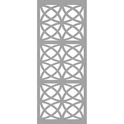 Ekena Millwork - WALPLON - London Decorative Pierced Fretwork Wall Panels in Architectural Grade PVC