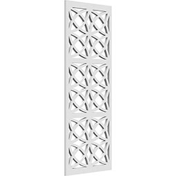Ekena Millwork - WALPLON - London Decorative Pierced Fretwork Wall Panels in Architectural Grade PVC