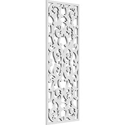 Ekena Millwork - WALPMEA - Meadville Decorative Pierced Fretwork Wall Panels in Architectural Grade PVC