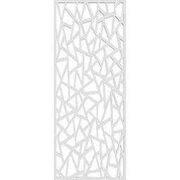 Ekena Millwork - WALPMIL - Milton Decorative Pierced Fretwork Wall Panels in Architectural Grade PVC