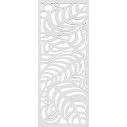 Ekena Millwork - WALPMLS - Mills Decorative Pierced Fretwork Wall Panels in Architectural Grade PVC