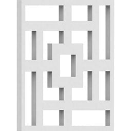 Ekena Millwork - WALPMON - Monessen Decorative Fretwork Wall Panels in Architectural Grade PVC