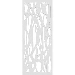 Ekena Millwork - WALPMUS - Mussey Decorative Pierced Fretwork Wall Panels in Architectural Grade PVC