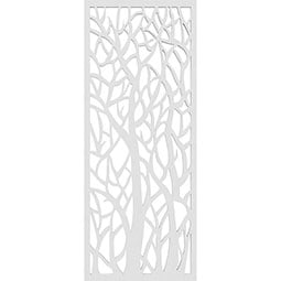 Ekena Millwork - WALPODA - Odessa Decorative Pierced Fretwork Wall Panels in Architectural Grade PVC