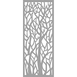 Ekena Millwork - WALPODA - Odessa Decorative Pierced Fretwork Wall Panels in Architectural Grade PVC