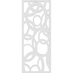 Ekena Millwork - WALPORE - Oregon Decorative Pierced Fretwork Wall Panels in Architectural Grade PVC