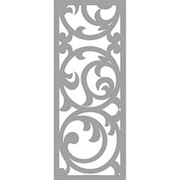 Ekena Millwork - WALPPFD - Pittsford Decorative Pierced Fretwork Wall Panels in Architectural Grade PVC