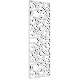 Ekena Millwork - WALPPOT - Potterville Decorative Pierced Fretwork Wall Panels in Architectural Grade PVC
