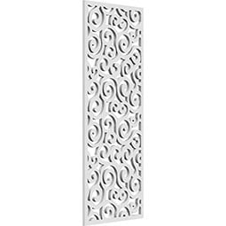 Ekena Millwork - WALPRED - Redding Decorative Pierced Fretwork Wall Panels in Architectural Grade PVC