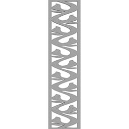 Ekena Millwork - WALPRIV - Riverside Decorative Pierced Fretwork Wall Panels in Architectural Grade PVC