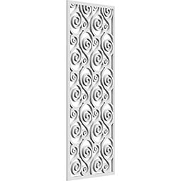 Ekena Millwork - WALPSHA - Shamokin Decorative Pierced Fretwork Wall Panels in Architectural Grade PVC