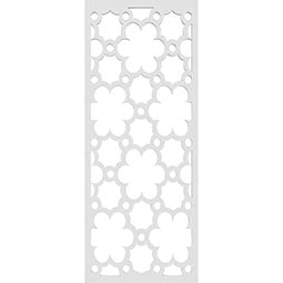 Ekena Millwork - WALPSTG - Southgate Decorative Pierced Fretwork Wall Panels in Architectural Grade PVC