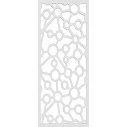 Ekena Millwork - WALPTAY - Taylor Decorative Pierced Fretwork Wall Panels in Architectural Grade PVC