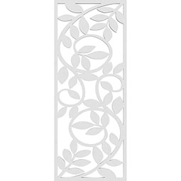 Ekena Millwork - WALPUTA - Utica Decorative Pierced Fretwork Wall Panels in Architectural Grade PVC