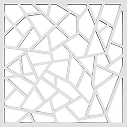 Ekena Millwork - WALPVEN - Venice Decorative Fretwork Wall Panels in Architectural Grade PVC