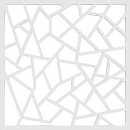 Ekena Millwork - WALPVEN - Venice Decorative Fretwork Wall Panels in Architectural Grade PVC