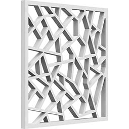 Ekena Millwork - WALPVEN - Venice Decorative Fretwork Wall Panels in Architectural Grade PVC