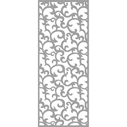 Ekena Millwork - WALPWLD - Wheatland Decorative Pierced Fretwork Wall Panels in Architectural Grade PVC